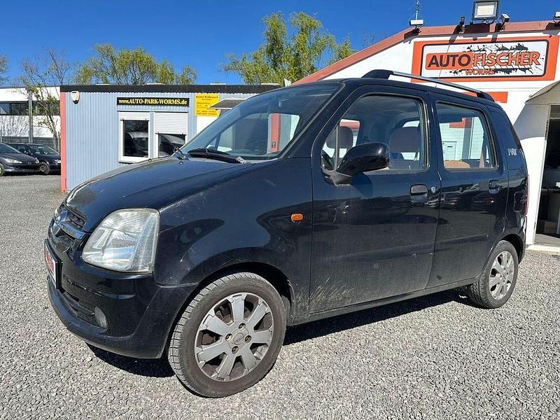 Gebraucht Opel Agila Njoy 75 PS (55 kW) 2002 Schwarz Van / Kleinbus