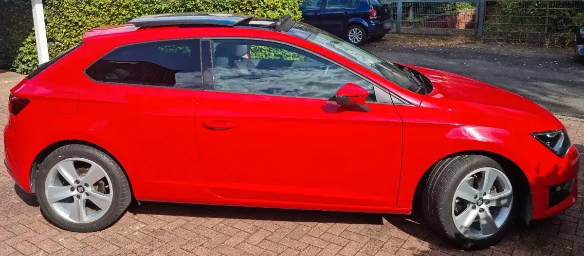 Gebraucht Seat Leon SC FR 125 PS (91 kW) 2016 Rot Kleinwagen