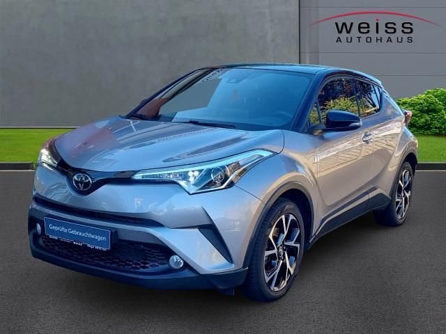 1k0)/ black (202) (silber Gebraucht 2017 Toyota C-HR Style SUV | 16.890 € (Fairer Preis) - Bild 1/4