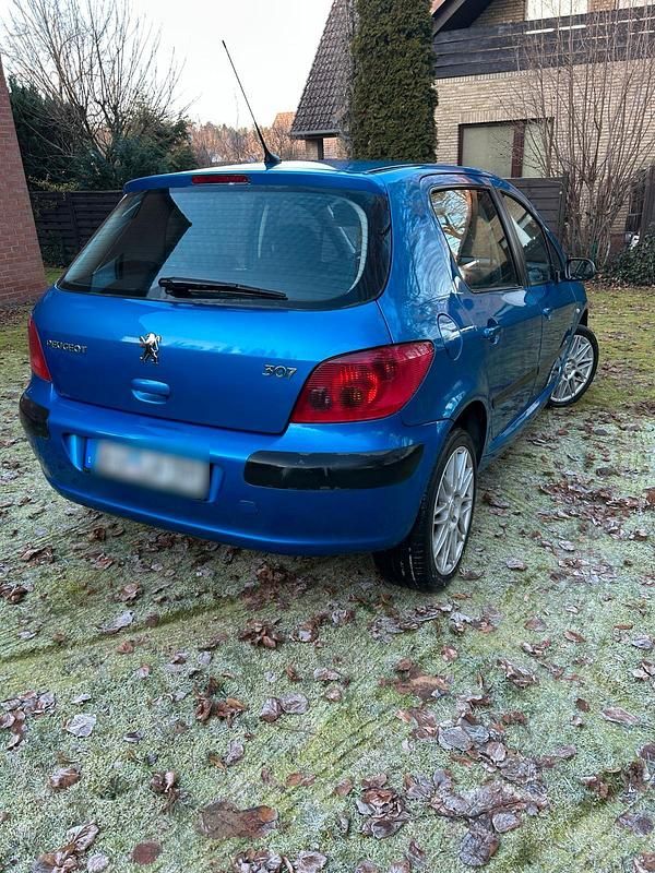 Gebraucht Peugeot 307 109 PS (80 kW) 2003 Blau Kleinwagen