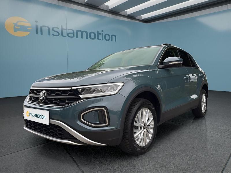 Blau Gebraucht 2024 VW T-Roc SUV | 26.999 € (Guter Preis) - Bild 1/4