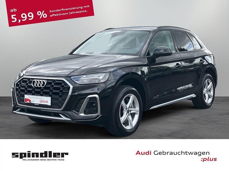 Mythosschwarz metallic Gebraucht 2023 Audi Q5 S-Line SUV | 52.280 € (Etwas zu teuer) - Bild 1/4