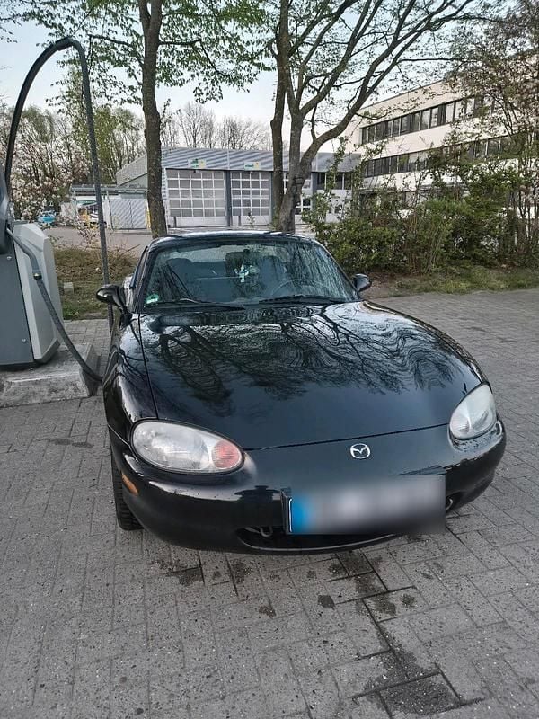 Gebraucht Mazda MX5 110 PS (80 kW) 2000 Schwarz Cabrio
