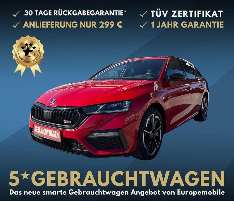 Velvetrot metallic Gebraucht 2021 Skoda Octavia RS Kombi | 23.850 € (Guter Preis) - Bild 1/1