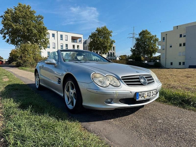 Gebraucht Mercedes SL500 306 PS (225 kW) 2003 Silber Cabrio