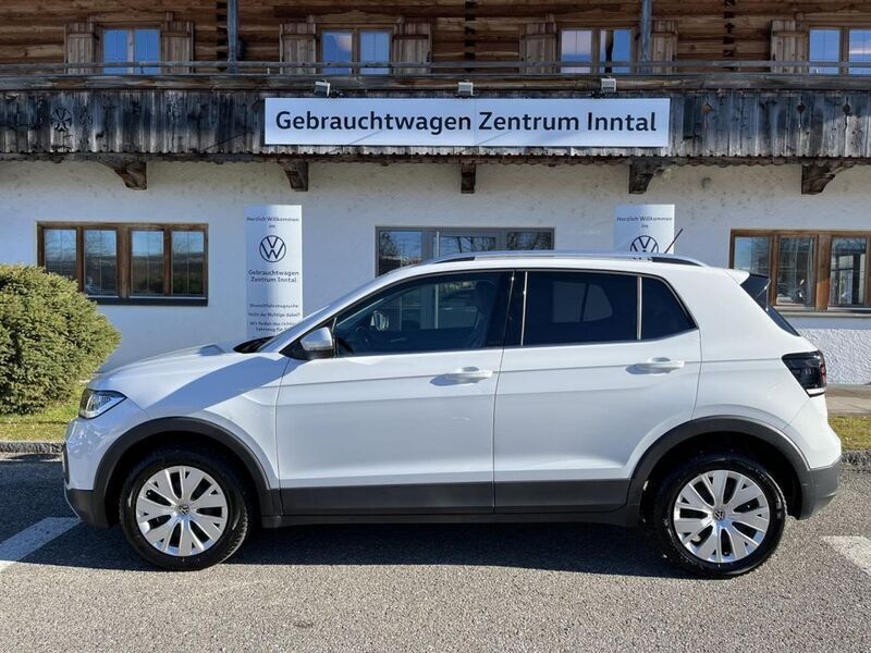 Gebraucht VW T-Cross Style 116 PS (85 kW) 2020 Pure white (weiß) SUV