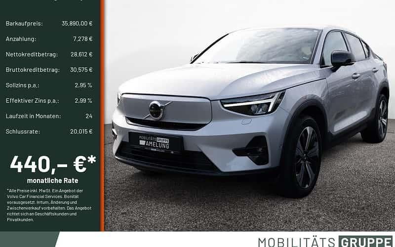 Silber Gebraucht 2022 Volvo EC40 Ultimate SUV | 35.890 € (Guter Preis) - Bild 1/4