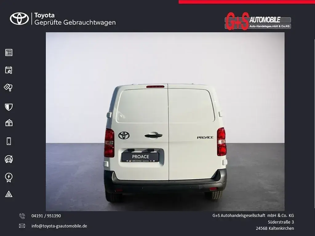 Neu Toyota Proace 120 PS (88 kW) 2026 Weiß Van / Kleinbus