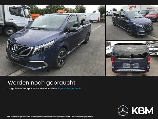 Sodalithblau met. Gebraucht 2023 Mercedes EQV300 Avantgarde Van / Kleinbus | 49.900 € (Fairer Preis) - Bild 1/4