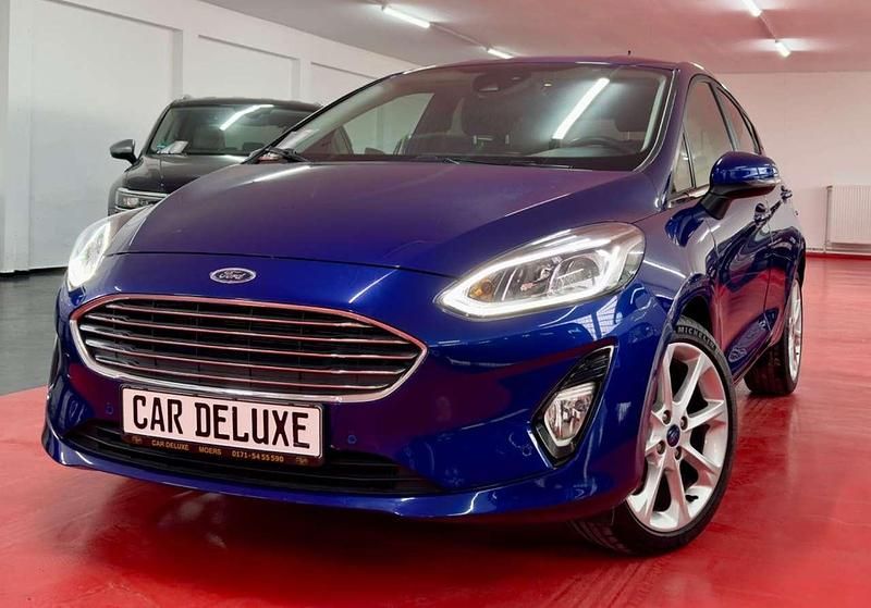 Gebraucht Ford Fiesta Titanium 101 PS (74 kW) 2018 Indicblau metallic Limousine