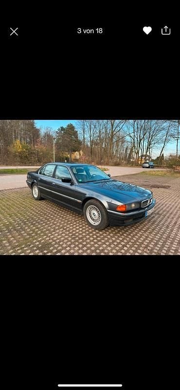 Grau Gebraucht 1997 BMW 728 Limousine | 5.250 € - Bild 1/4