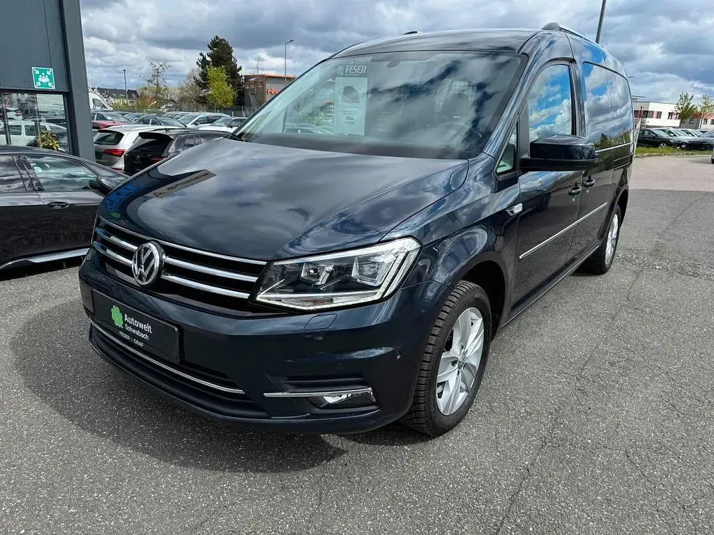 Brugt VW Caddy Maxi Highline 150 HK (110 kW) 2020 Blå MPV