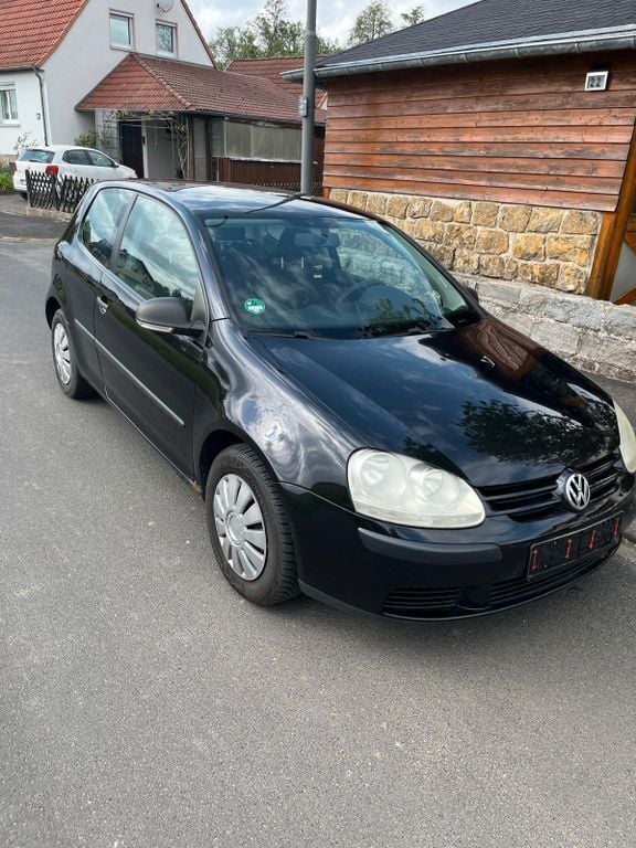 Schwarz Gebraucht 2007 VW Golf V Trendline Limousine | 1.600 € (Guter Preis) - Bild 1/4