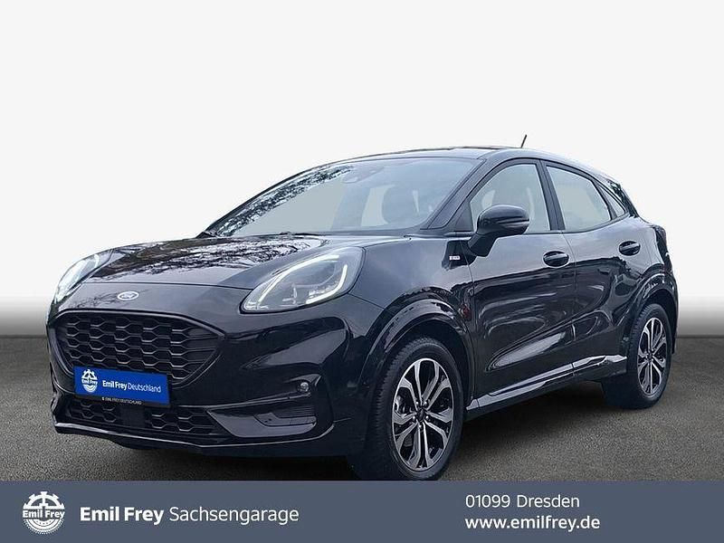 Agate black metallic Gebraucht 2022 Ford Puma ST-Line SUV | 18.940 € (Guter Preis) - Bild 1/4