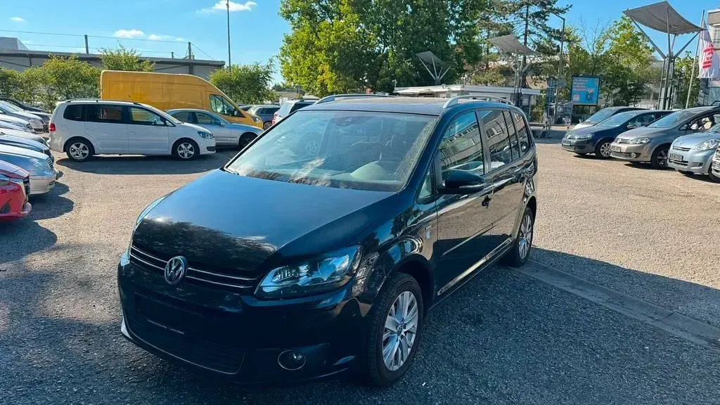 Gebraucht VW Touran Life 150 PS (110 kW) 2013 Schwarz Van / Kleinbus