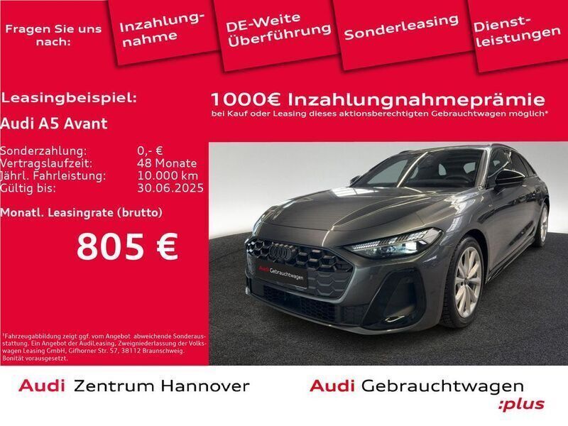 Daytonagrau perleffekt Gebraucht 2025 Audi A5 Ambiente Coupé | 62.990 € (Etwas zu teuer) - Bild 1/4