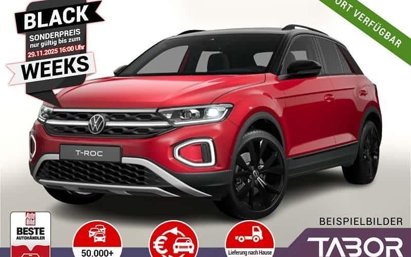 Rot Neu 2025 VW T-Roc Style SUV | 32.688 € (Guter Preis) - Bild 1/4