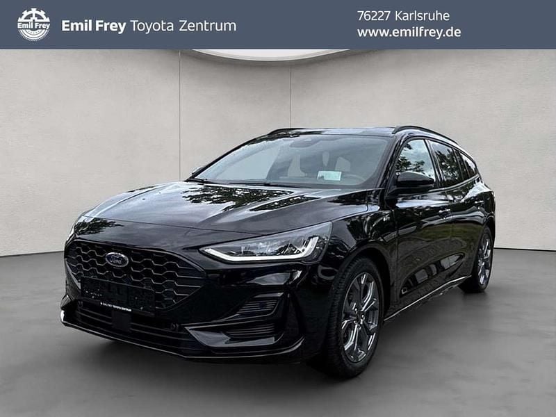 Agate black metallic Gebraucht 2024 Ford Focus ST-Line X Kombi | 24.470 € (Superpreis) - Bild 1/4