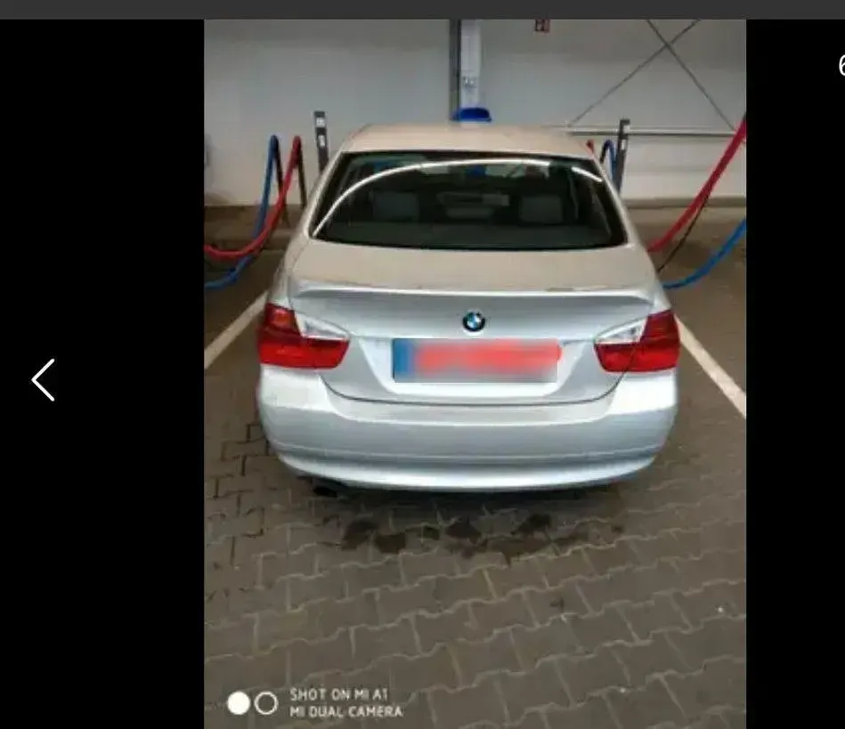 Gebraucht BMW 318 146 PS (107 kW) 2007 Silber Limousine