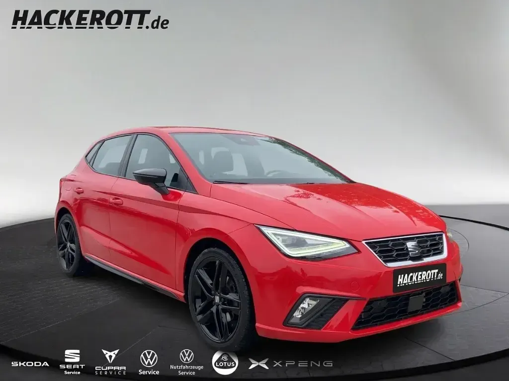 Gebraucht Seat Ibiza Black Edition 150 PS (110 kW) 2024 Rot Kleinwagen