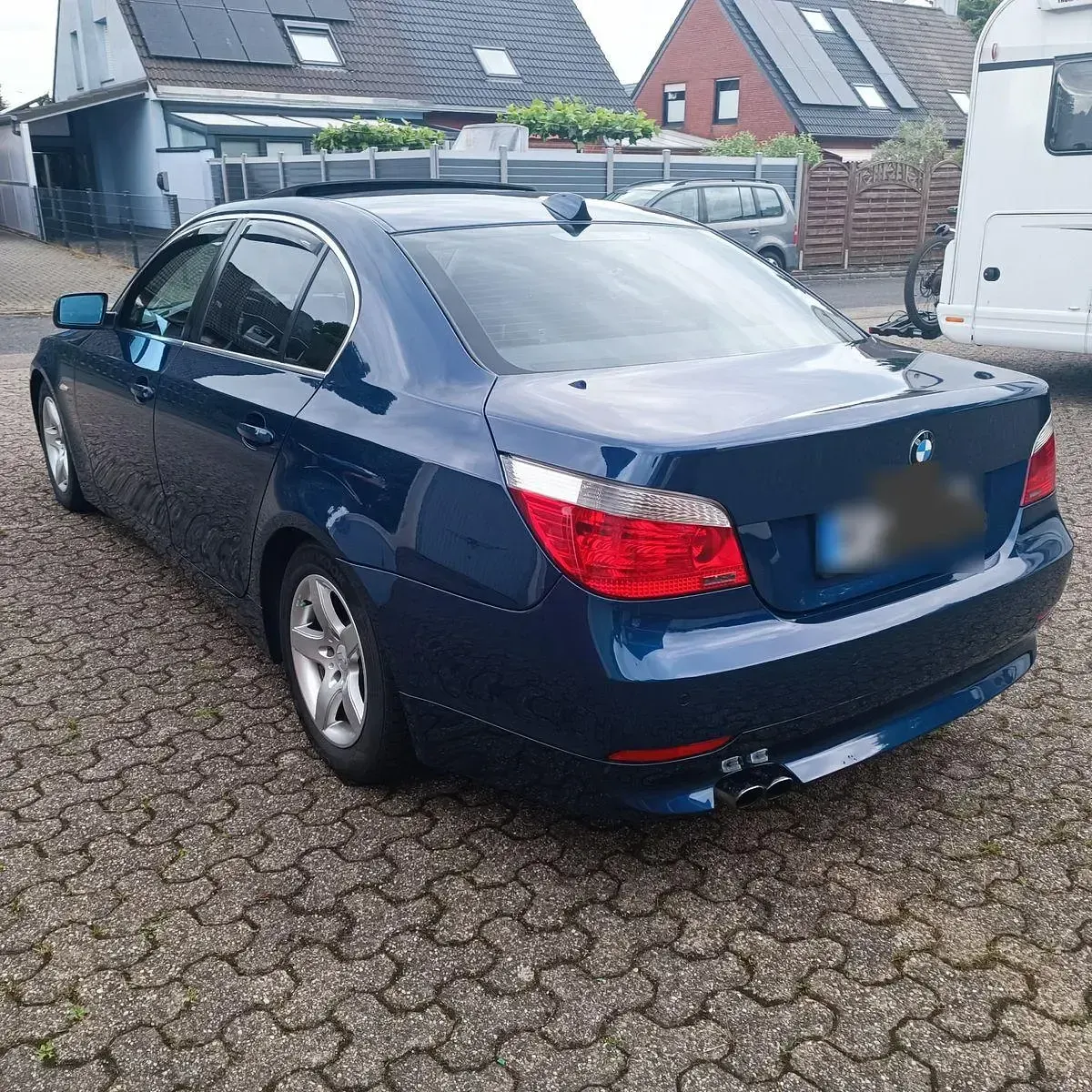 Gebraucht BMW 520 170 PS (125 kW) 2003 Blau Limousine