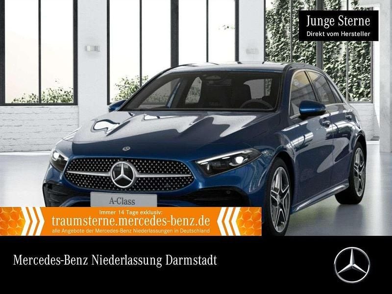 Blau Gebraucht 2024 Mercedes A220 Advanced Plus Limousine | 33.390 € (Guter Preis) - Bild 1/3
