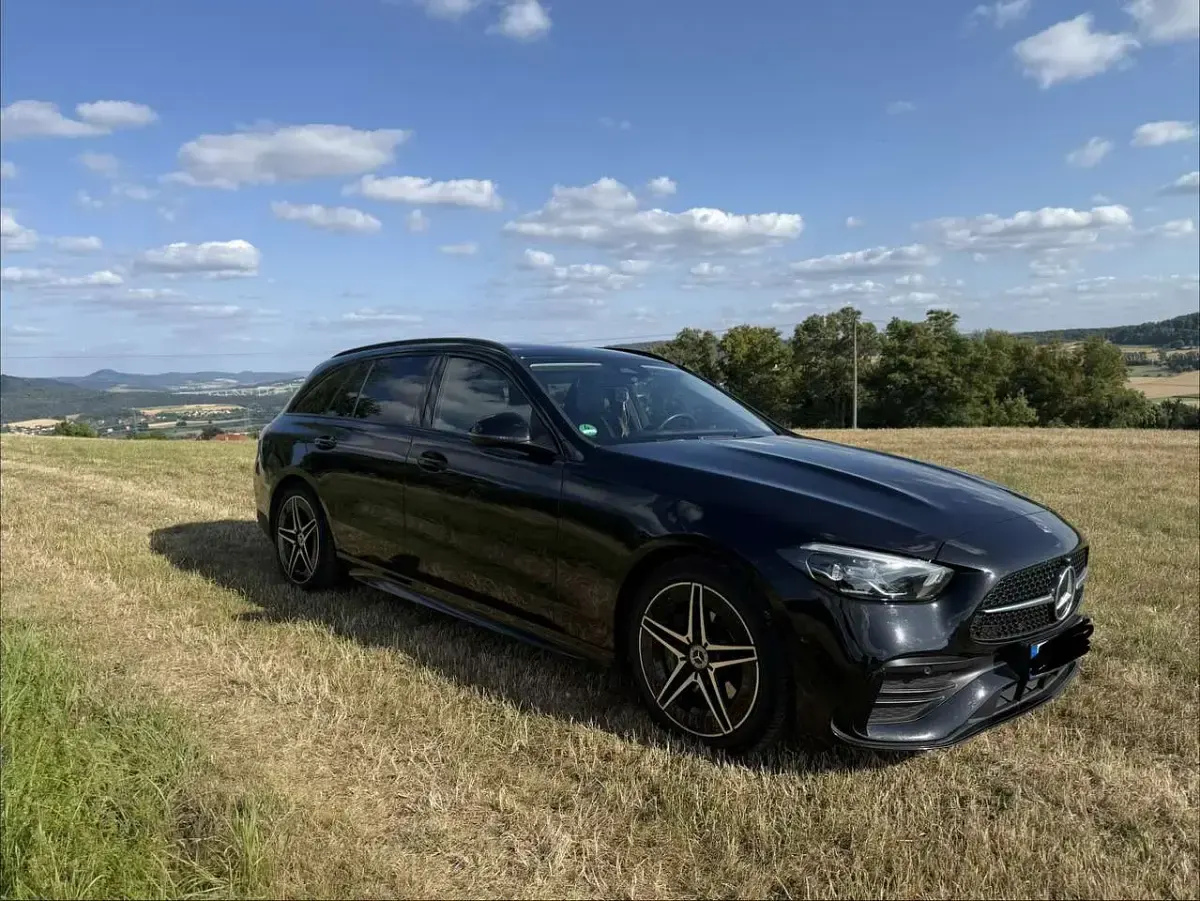 Gebraucht Mercedes C200 AMG line 204 PS (150 kW) 2023 Schwarz Kombi