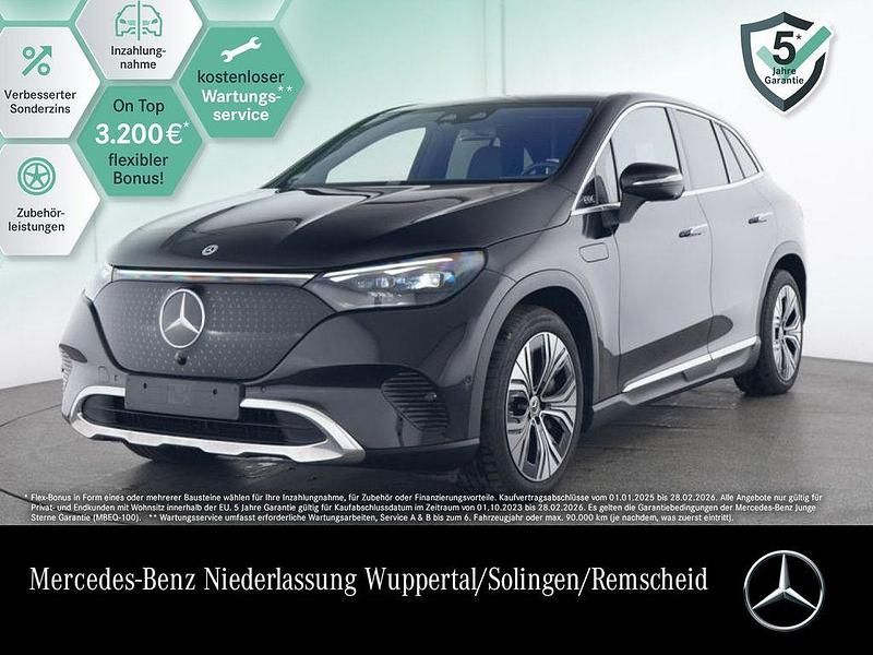 Obsidianschwarz Gebraucht 2024 Mercedes EQE350 SUV Electric Art SUV | 63.990 € - Bild 1/3