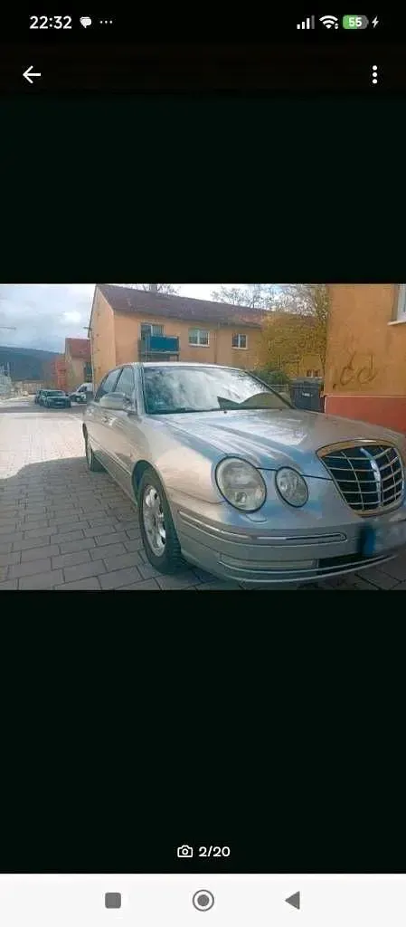 Gebraucht Kia Opirus 204 PS (150 kW) 2004 Silber Limousine