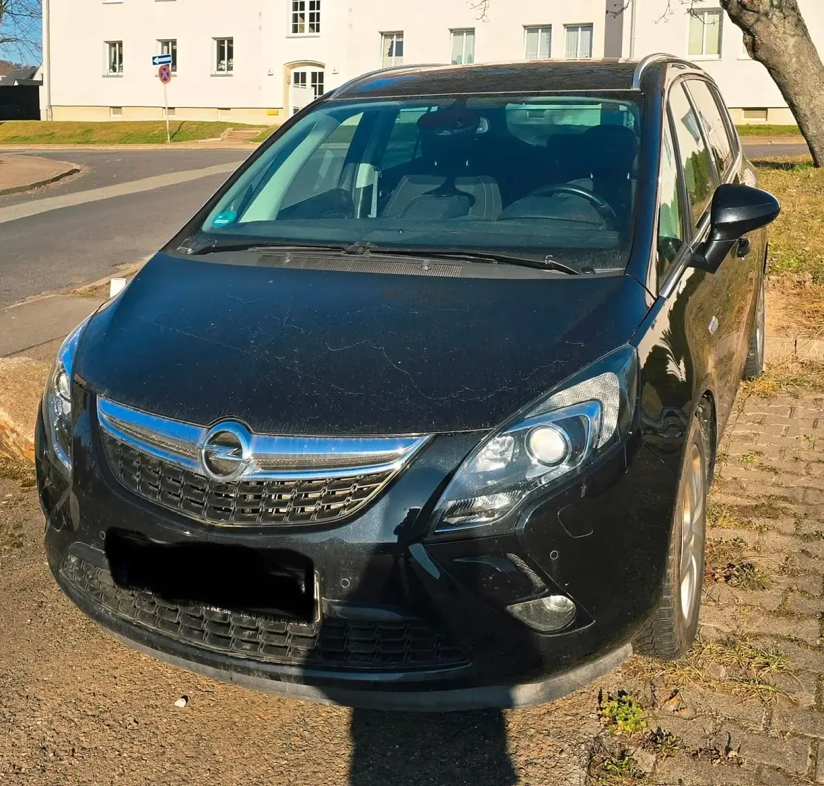 Gebraucht Opel Zafira Tourer 131 PS (96 kW) 2012 Schwarz Van / Kleinbus