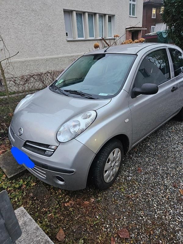 Silber Gebraucht 2007 Nissan Micra Limousine | 999 € (Superpreis) - Bild 1/4