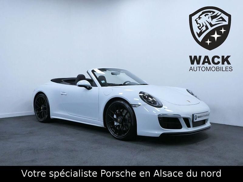 Weiß Gebraucht 2017 Porsche 911 Carrera 4 Cabriolet Cabrio | 117.900 € (Fairer Preis) - Bild 1/4