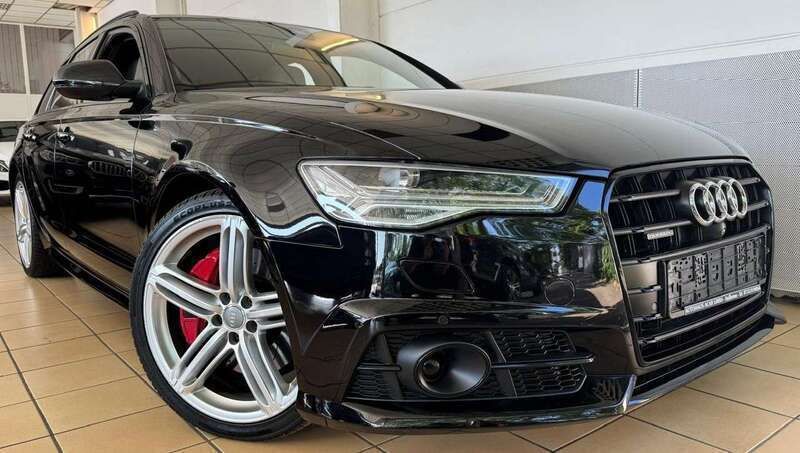 Mythosschwarz metallic Gebraucht 2017 Audi A6 Competition Kombi | 32.990 € (Teuer) - Bild 1/4