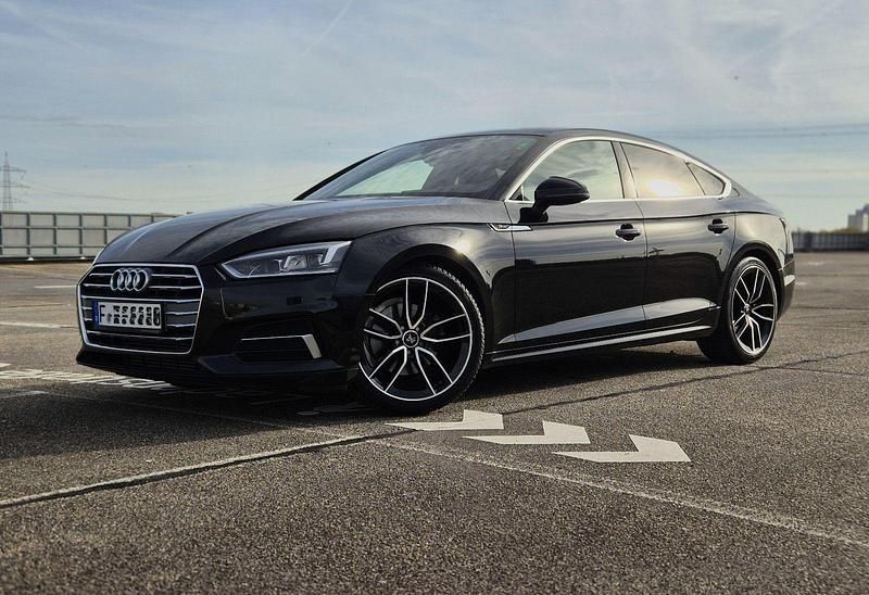 Schwarz Gebraucht 2019 Audi A5 S-Line Limousine | 24.450 € (Fairer Preis) - Bild 1/4