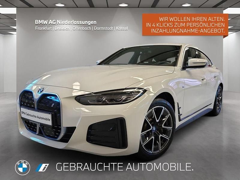 Weiß Gebraucht 2022 BMW i4 M Sport Limousine | 40.890 € (Fairer Preis) - Bild 1/4