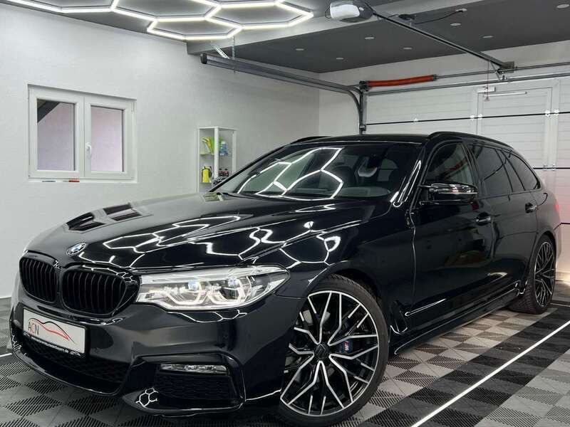 Schwarz Gebraucht 2017 BMW 530 M Sport Kombi | 28.450 € (Teuer) - Bild 1/4