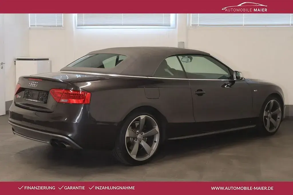 Gebraucht Audi S5 Cabriolet Sport 333 PS (244 kW) 2012 Lavagrau perleffekt Cabrio