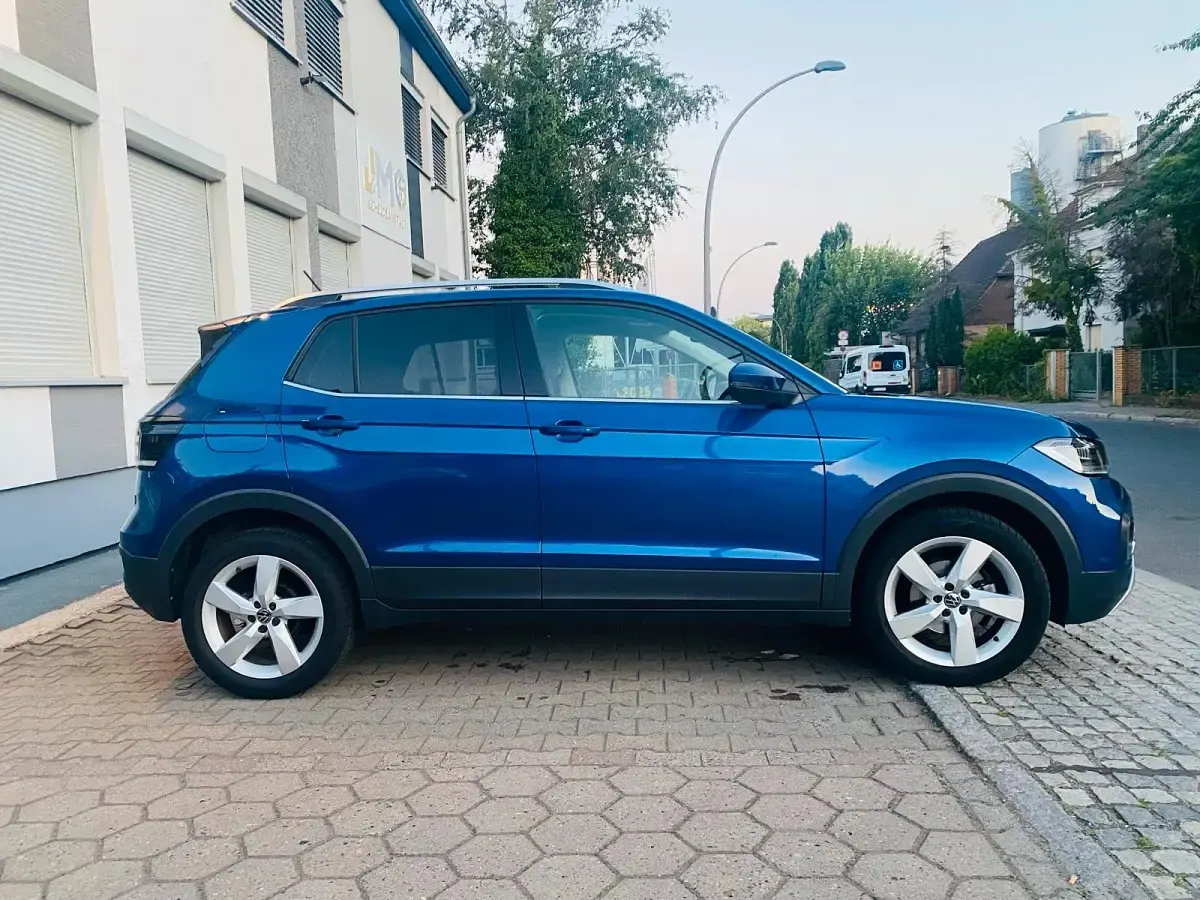 Gebraucht VW T-Cross 110 PS (80 kW) 2023 Blau SUV