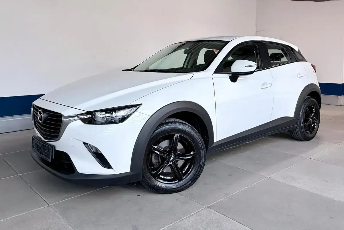 Gebraucht Mazda CX-3 Prime-Line 120 PS (88 kW) 2018 Arctic white SUV