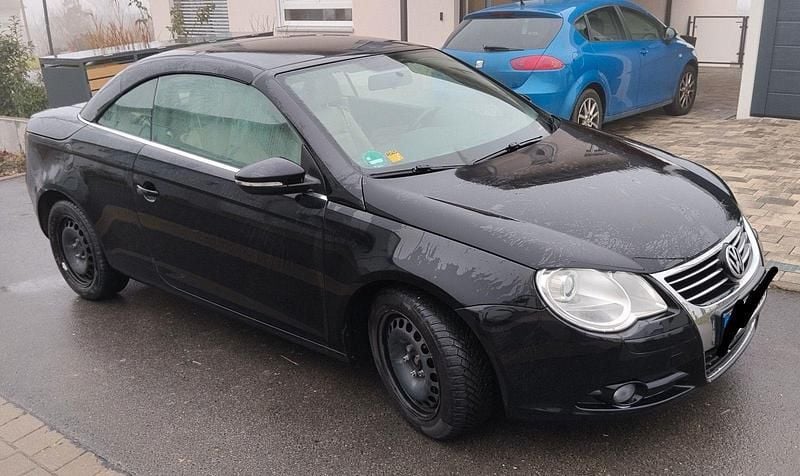 Brugt VW Eos 160 HK (117 kW) 2009 Sort Cabriolet