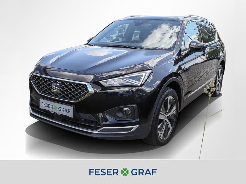 Deep schwarz metallic Gebraucht 2022 Seat Tarraco Beats SUV | 32.440 € (Teuer) - Bild 1/4