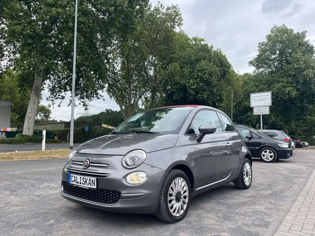 Gebraucht Fiat 500 Lounge 86 PS (63 kW) 2019 Grau Cabrio