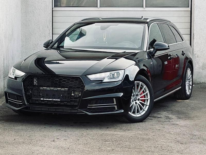 Schwarz Gebraucht 2016 Audi A4 S-Line Kombi | 14.499 € - Bild 1/4