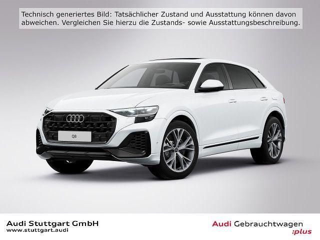 Gletscherweiß metallic Gebraucht 2025 Audi Q8 Sport SUV | 74.940 € - Bild 1/4