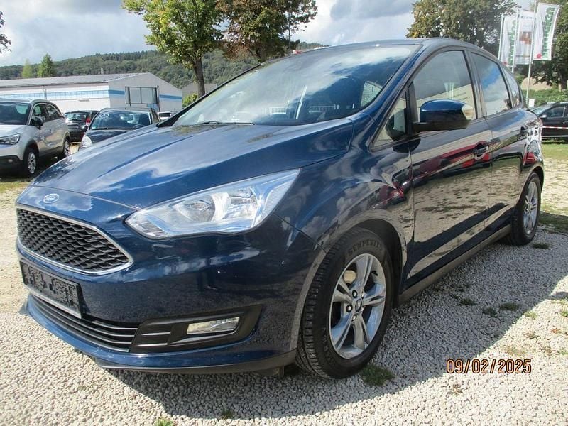 Blau Gebraucht 2019 Ford C-MAX Cool & Connect Van / Kleinbus | 7.450 € (Superpreis) - Bild 1/4