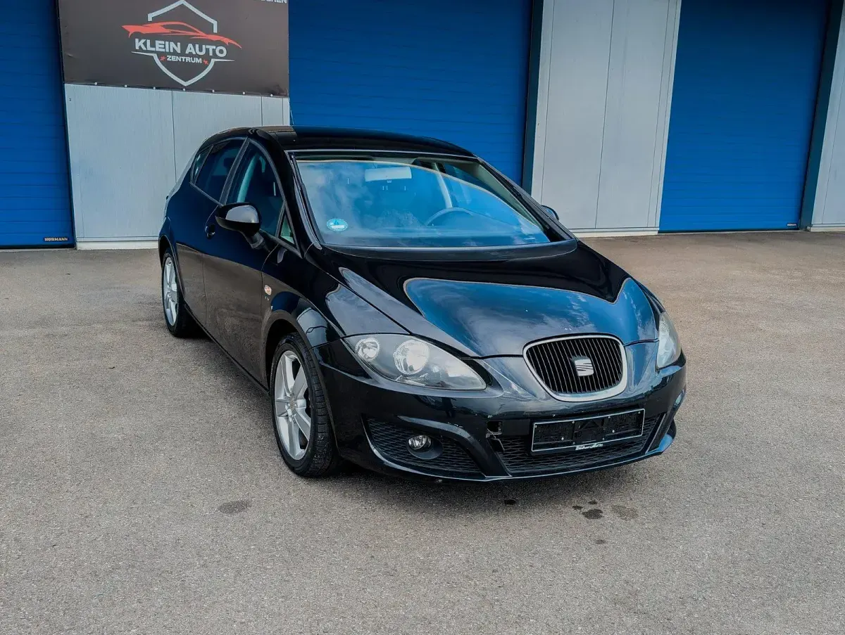 Gebraucht Seat Leon 125 PS (91 kW) 2010 Schwarz Kleinwagen
