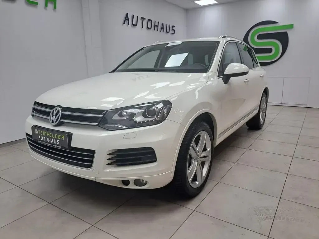Gebraucht VW Touareg 239 PS (175 kW) 2010 Weiß SUV