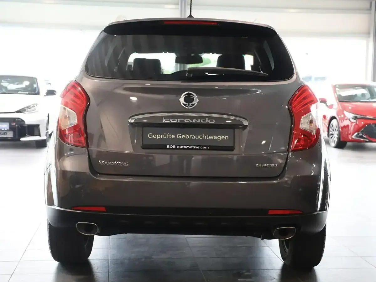 Gebraucht SsangYong Korando Sapphire 150 PS (110 kW) 2017 Grau SUV