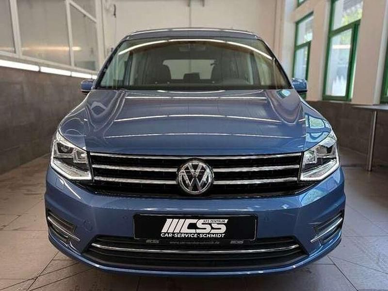 Gebraucht VW Caddy Highline 102 PS (75 kW) 2016 Blau Van / Kleinbus