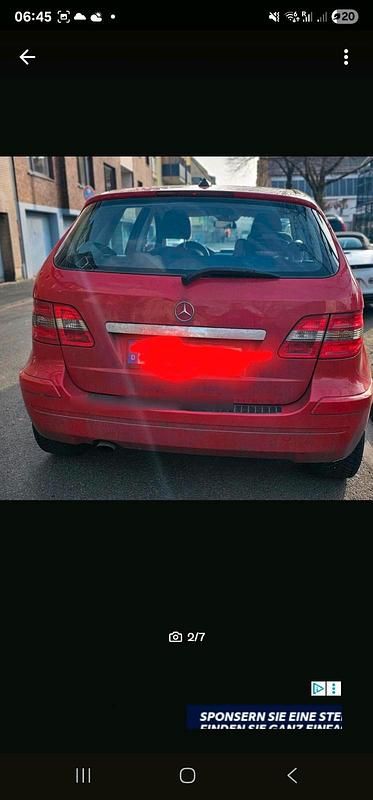 Usata Mercedes B150 2006 Rosso Monovolume